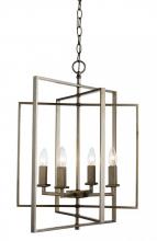 Trans Globe 10595 ASL - 4LT-CUBE CHANDELIER MED-ASL